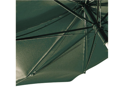 Зонт-трость 4132 Fop с деревянной ручкой, полуавтомат, черный