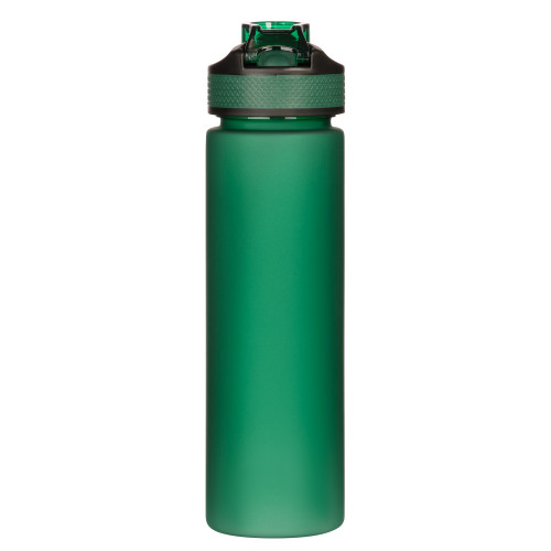 Бутылка для воды Flip, темно-зеленая (ТОЛЬКО ПОД ПОЛНУЮ ЗАПЕЧАТКУ)