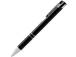 Шариковая ручка SIMON из переработанного алюминия, черный
