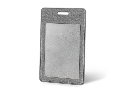 Вертикальный карман из экокожи для карты Favor, светло-серый
